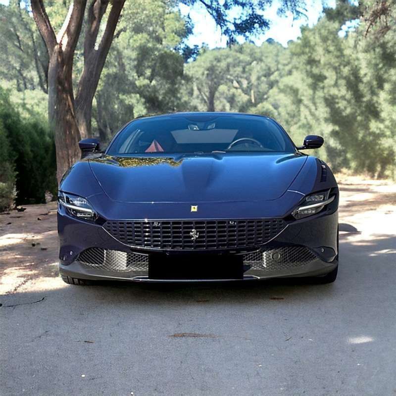 Azul Usado 2021 Ferrari Roma Coupe | 203.300 € - Imagen 1/4