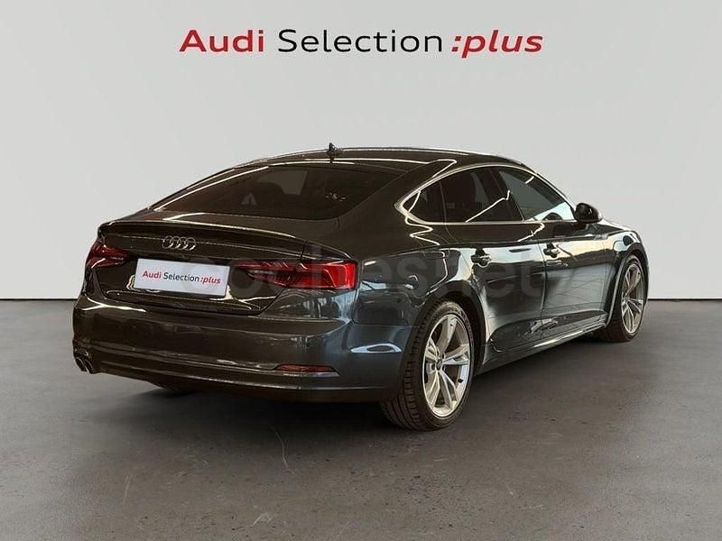 Usado Audi A5 Sportback Advanced Plus 190 CV (139 kW) 2017 Gris / plata Utilitario