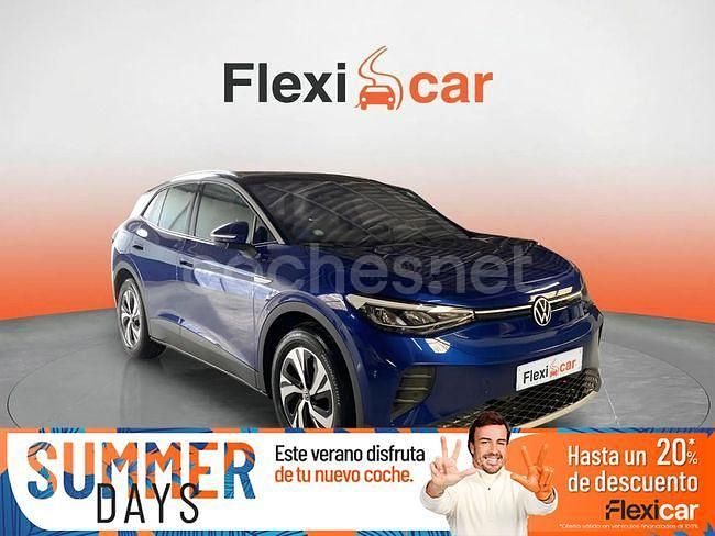 Azul Usado 2022 VW ID.4 Pure SUV | 23.990 € (Precio justo) - Imagen 1/4