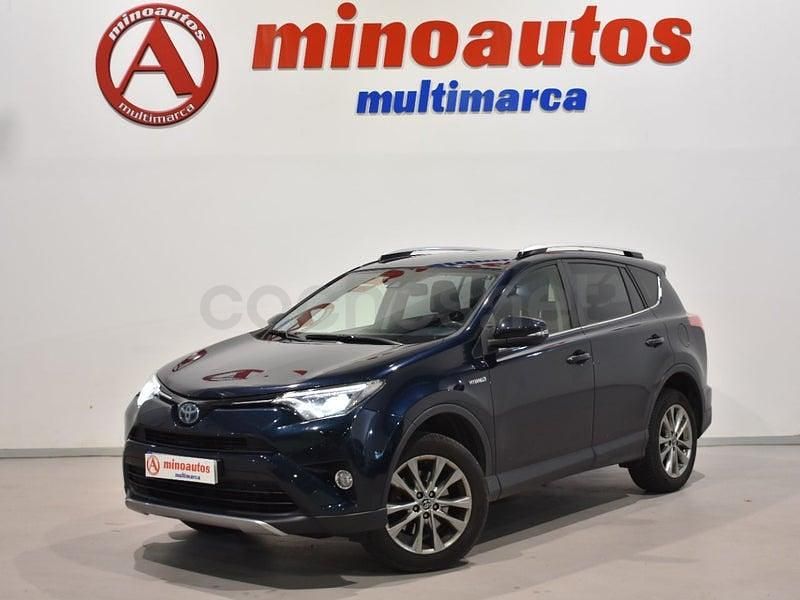 Usado Toyota RAV4 Hybrid Advance 197 CV (144 kW) 2017 Azul SUV