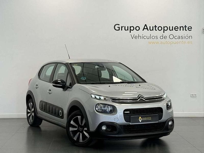 Plateado Usado 2017 Citroën C3 Feel Utilitario | 8990 € (Un poco caro) - Imagen 1/4