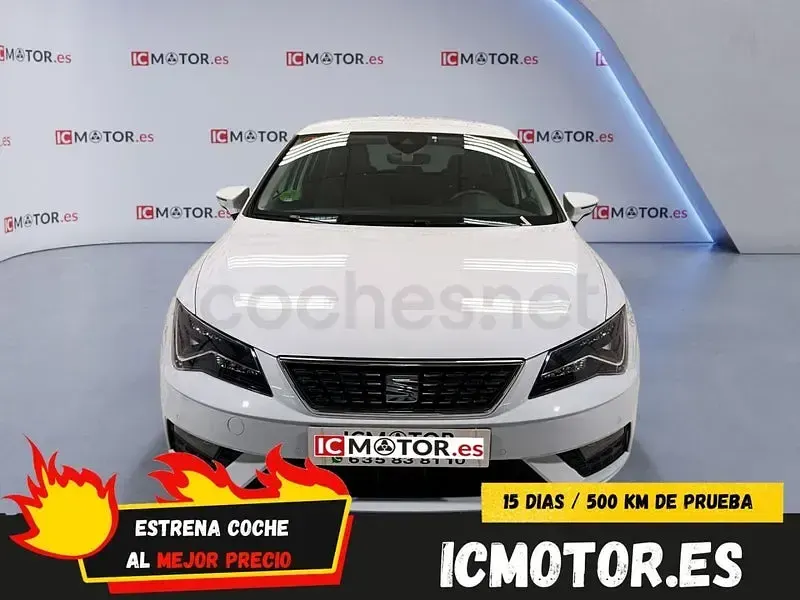 Usado Seat Leon XCELLENCE 150 CV (110 kW) 2019 Blanco Berlina