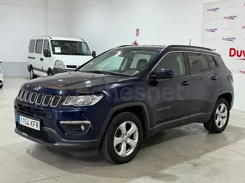 Usado Jeep Compass Longitude 120 CV (88 kW) 2017 Azul SUV