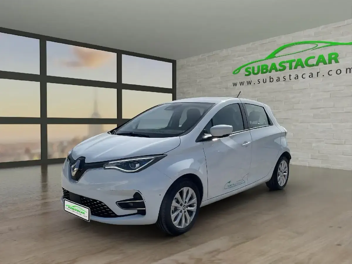 Usado Renault Zoe Intens 99 kW (135 CV) 2021 Blanco Utilitario