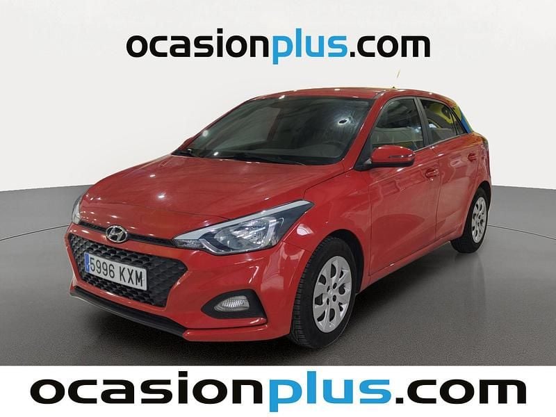 Rojo Usado 2019 Hyundai i20 Utilitario | 10.355 € (Precio justo) - Imagen 1/4