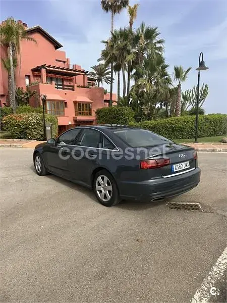 Usado Audi A6 218 CV (160 kW) 2016 Gris / plata Berlina