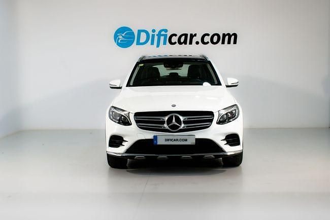 Usado Mercedes GLC220 AMG line 171 CV (125 kW) 2015 Blanco SUV