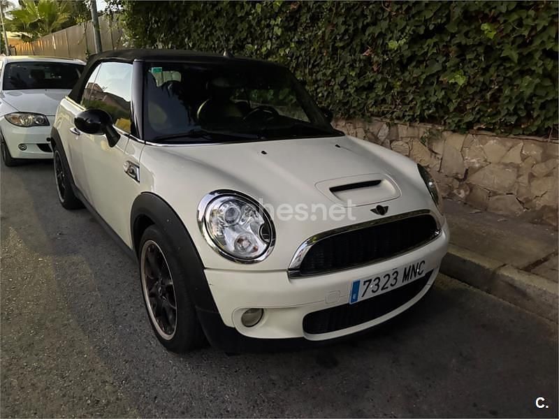 Beige Usado 2010 Mini Cooper S Cabriolet Descapotable | 11.500 € (Precio justo) - Imagen 1/4