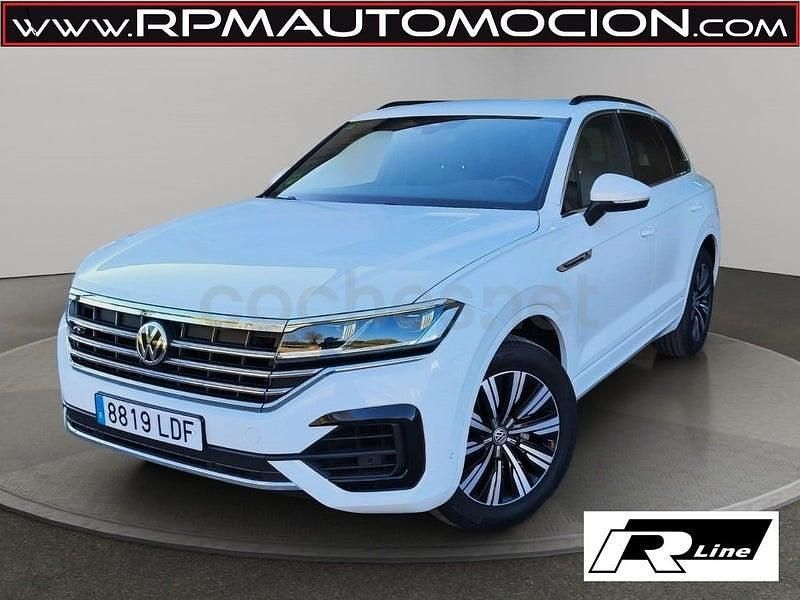 Blanco Usado 2020 VW Touareg R-line SUV | 33.490 € (Super precio) - Imagen 1/4