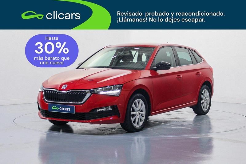 Usado Skoda Scala Ambition 115 CV (84 kW) 2019 Rojo Utilitario