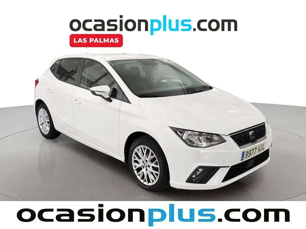 Usado Seat Ibiza Style 95 CV (69 kW) 2017 Blanco Utilitario