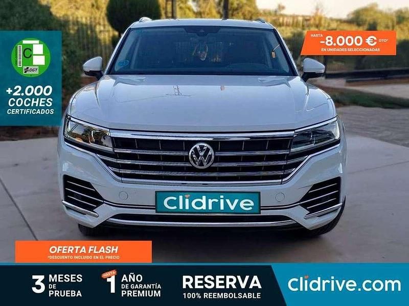 Blanco Usado 2019 VW Touareg SUV | 25.490 € (Buen precio) - Imagen 1/3
