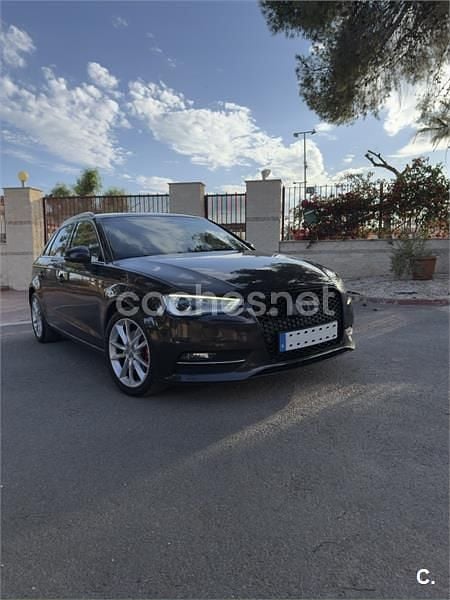 Begagnad Audi A3 S-Line 110 HK (80 kW) 2017 Svart Sedan