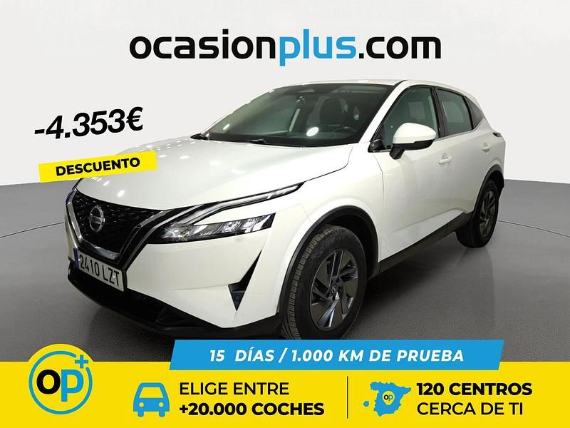 Blanco Usado 2022 Nissan Qashqai Acenta SUV | 23.690 € (Precio justo) - Imagen 1/4