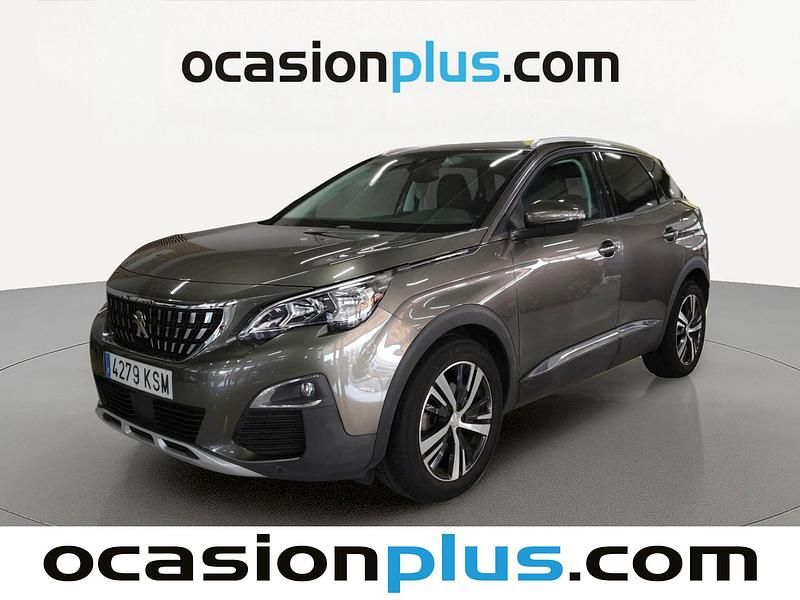 Usado Peugeot 3008 Allure 131 CV (96 kW) 2018 Gris SUV