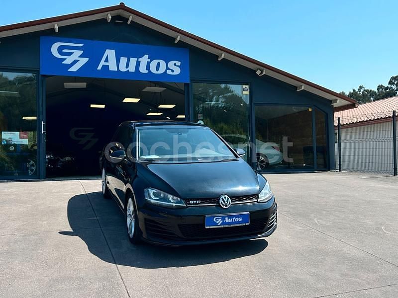 Negro Usado 2014 VW Golf VII GTD Berlina | 15.900 € (Precio justo) - Imagen 1/4