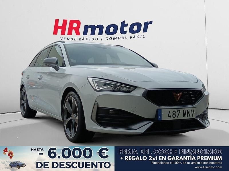 Negro Usado 2024 Cupra Leon Familiar | 26.110 € (Precio justo) - Imagen 1/4