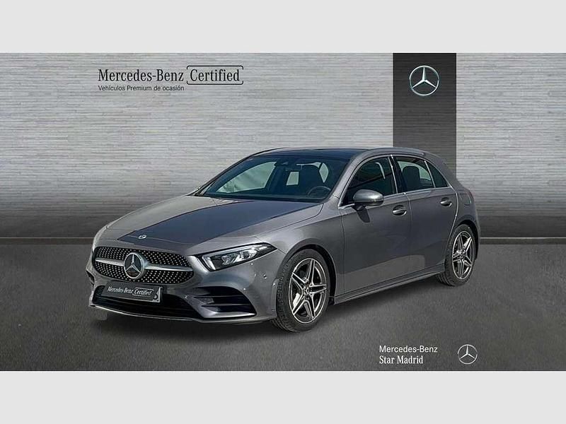 Gris Usado 2021 Mercedes A180 Berlina | 25.990 € (Precio justo) - Imagen 1/4