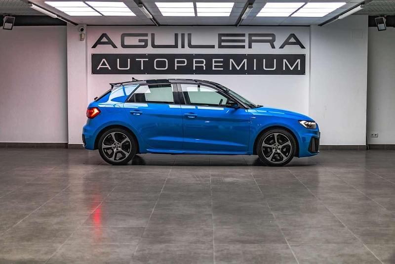 Usado Audi A1 Sportback S-Line 116 CV (85 kW) 2021 Azul Utilitario