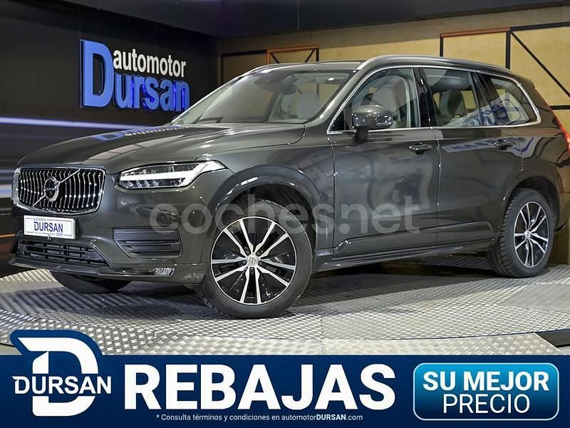 Gris / plata Usado 2021 Volvo XC90 Momentum SUV | 39.990 € (Precio justo) - Imagen 1/4