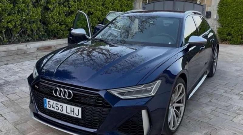 Usado Audi RS6 600 CV (441 kW) 2020 Azul Familiar