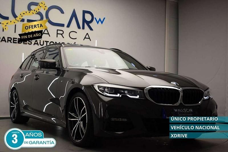 Gris Usado 2020 BMW 330 M Sport Familiar | 36.899 € (Un poco caro) - Imagen 1/4