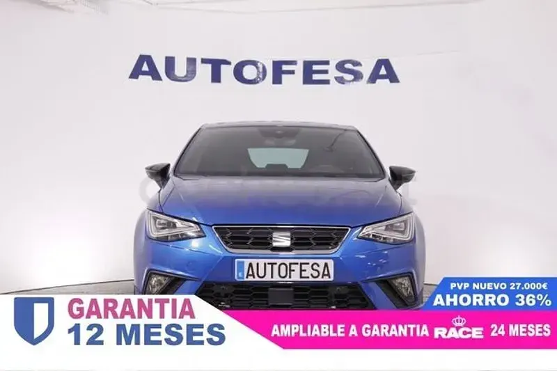 Usado Seat Ibiza FR 115 CV (84 kW) 2025 Azul Utilitario
