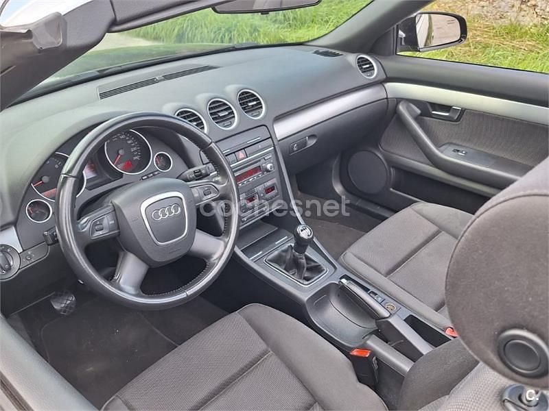 Usado Audi A4 Cabriolet 163 CV (119 kW) 2007 Negro Descapotable