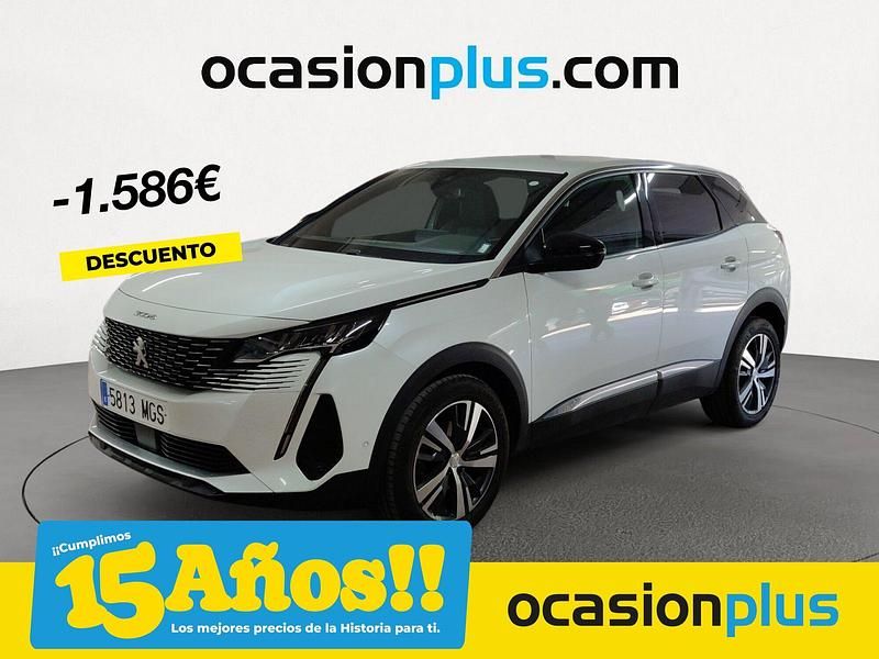 Blanco Usado 2023 Peugeot 3008 Allure SUV | 17.450 € (Un poco caro) - Imagen 1/4