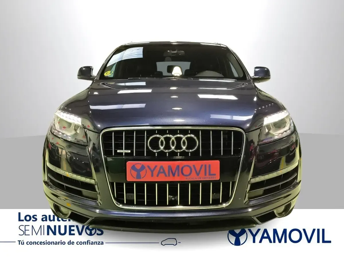 Usado Audi Q7 Ambition 340 CV (250 kW) 2014 Azul SUV
