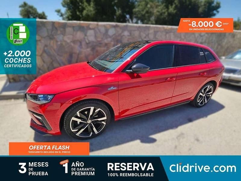 Rojo Usado 2024 Skoda Scala Sport Utilitario | 24.590 € (Precio justo) - Imagen 1/3