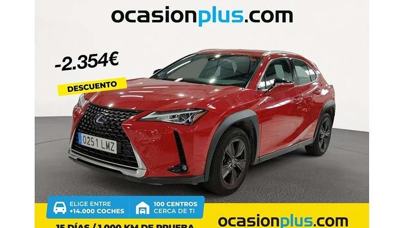 Rojo Usado 2021 Lexus UX 250h Business Edition SUV | 23.264 € (Buen precio) - Imagen 1/4
