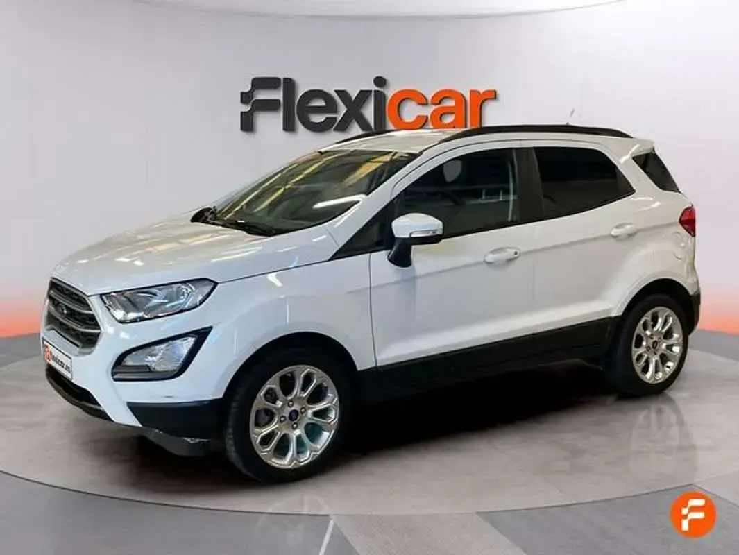 Usado Ford Ecosport Trend 125 CV (91 kW) 2019 Blanco SUV