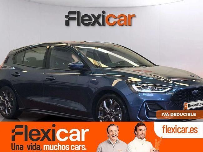 Azul Usado 2023 Ford Focus ST-Line Berlina | 18.790 € (Precio justo) - Imagen 1/4