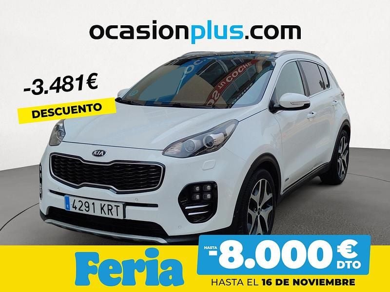 Blanco Usado 2018 Kia Sportage GT-Line SUV | 20.150 € (Precio justo) - Imagen 1/4