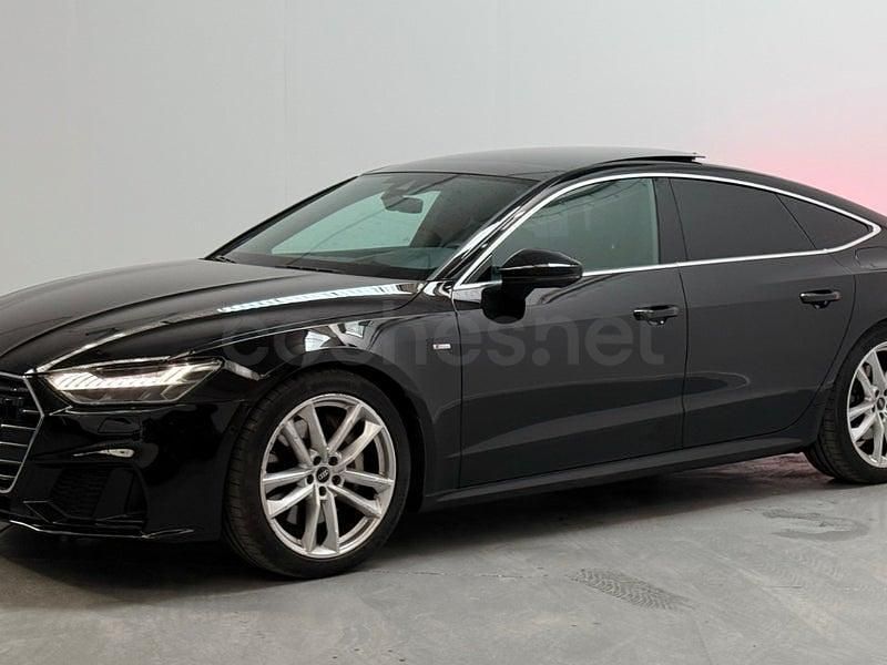 Usado Audi A7 S-Line 299 CV (219 kW) 2023 Negro Berlina