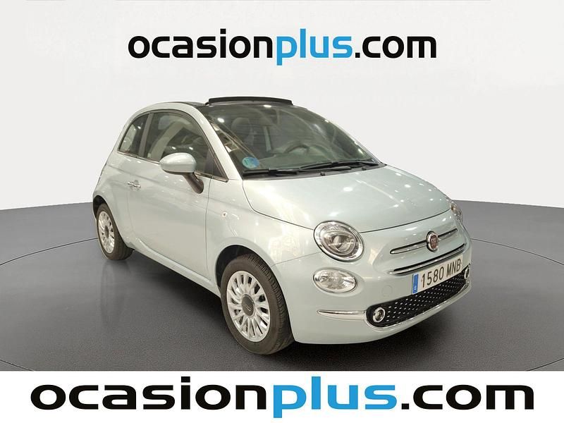 Usado Fiat 500C 71 CV (52 kW) 2024 Verde Descapotable