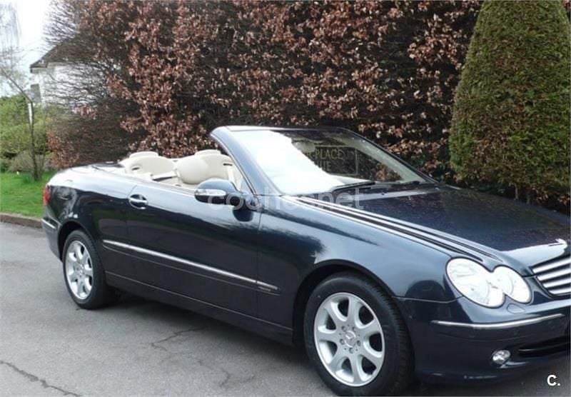 Usado Mercedes CLK200 Avantgarde 163 CV (119 kW) 2006 Negro Descapotable