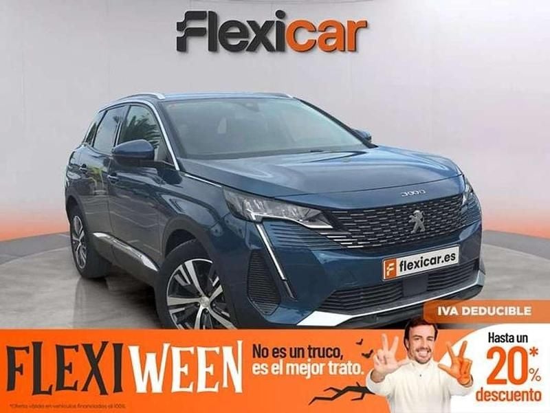 Azul Usado 2021 Peugeot 3008 Allure Monovolumen | 15.490 € (Precio justo) - Imagen 1/4