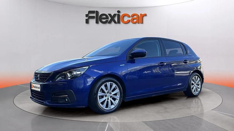 Usado Peugeot 308 Style 131 CV (96 kW) 2020 Azul Berlina