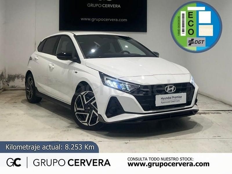 Usado Hyundai i20 N Line 100 CV (73 kW) 2025 Blanco Utilitario