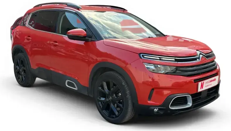 Usado Citroën C5 Aircross Shine 131 CV (96 kW) 2020 Naranja SUV