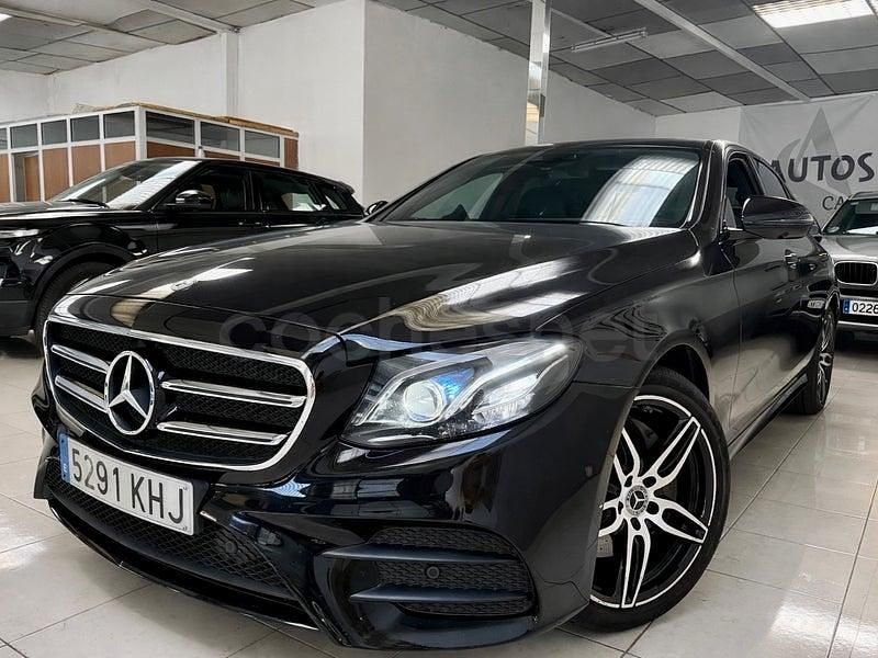 Usado Mercedes E220 194 CV (142 kW) 2017 Negro Berlina