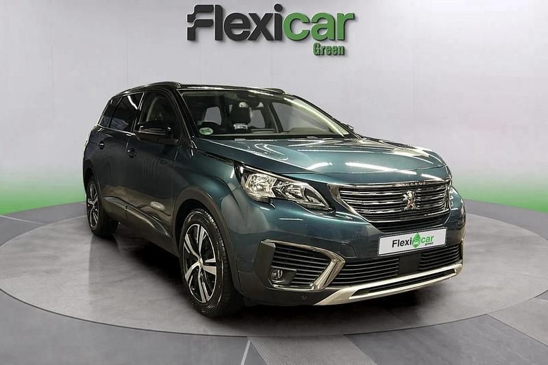 Verde Usado 2018 Peugeot 5008 Allure Monovolumen | 14.990 € (Precio justo) - Imagen 1/4