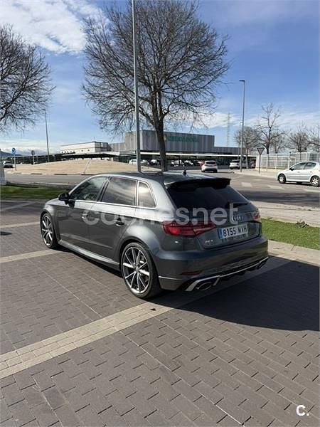 Usado Audi RS3 400 CV (294 kW) 2019 Gris / plata Berlina