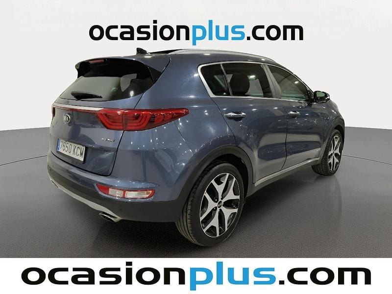 Usado Kia Sportage GT-Line 177 CV (130 kW) 2017 Azul SUV