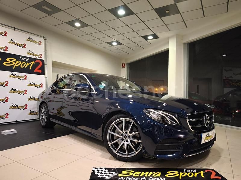 Usado Mercedes E220 194 CV (142 kW) 2020 Azul Berlina