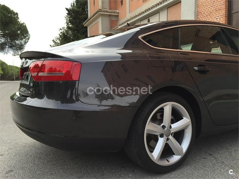 Usado Audi A5 Sportback S-Line 143 CV (105 kW) 2012 Negro Utilitario