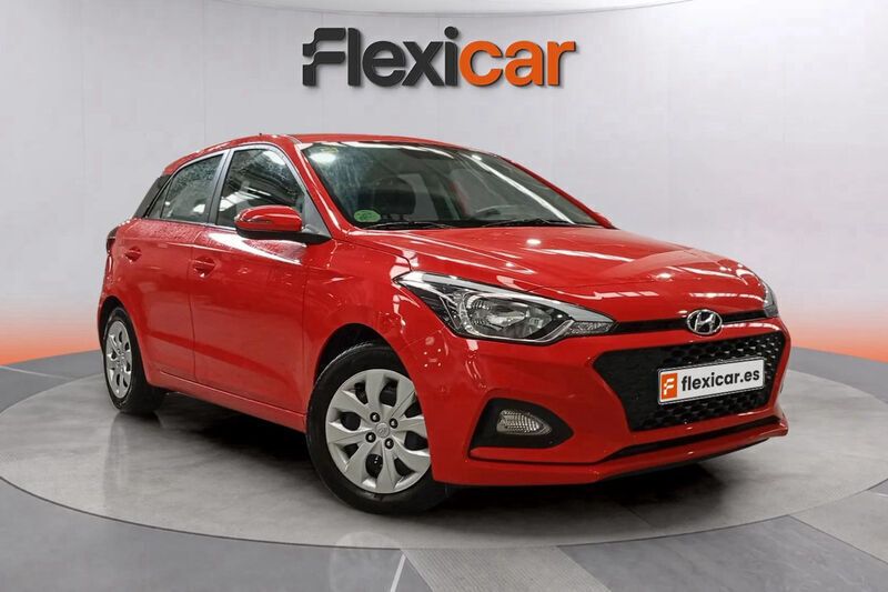 Rojo Usado 2018 Hyundai i20 Berlina | 10.290 € (Precio justo) - Imagen 1/4