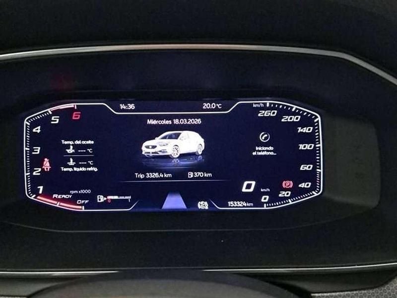 Usado Seat Leon Style 116 CV (85 kW) 2022 Blanco Familiar